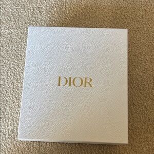 Dior Luxurious White and Gold Gift Box